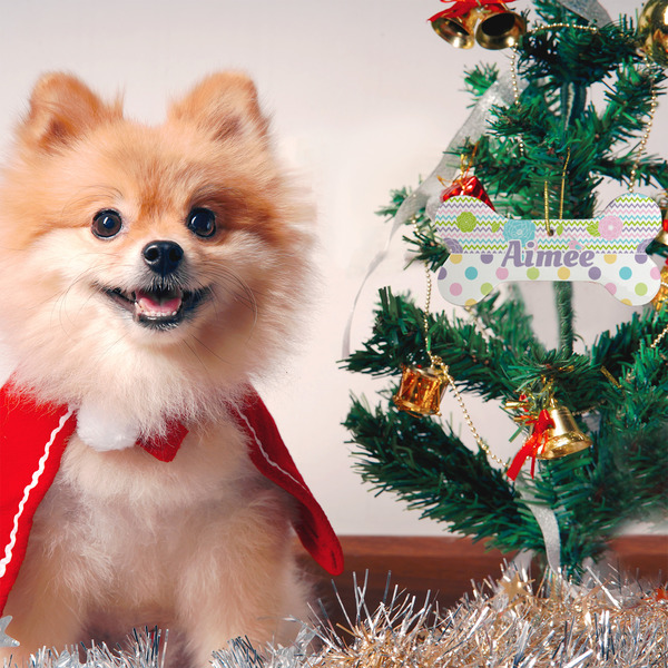 Girly Girl Ceramic Flat Ornament - Bone (LIFESTYLE)