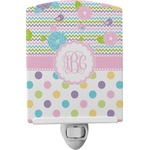 Girly Girl Ceramic Night Light (Personalized)