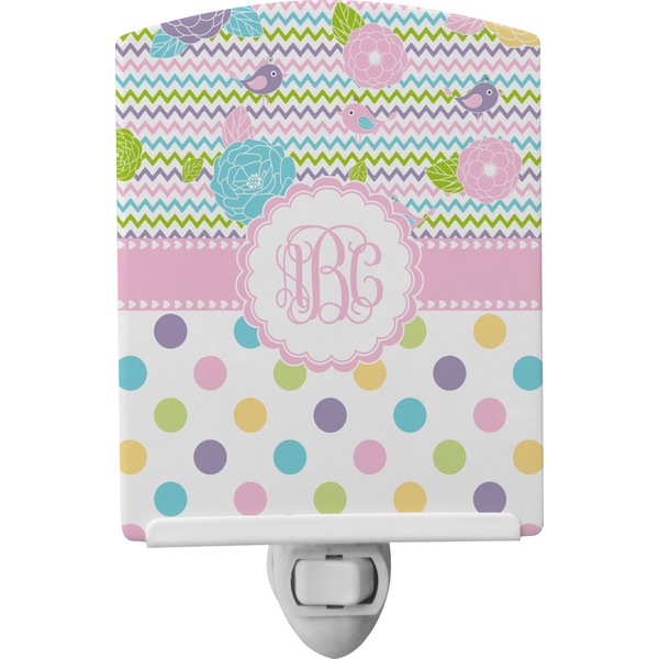 Custom Girly Girl Ceramic Night Light (Personalized)