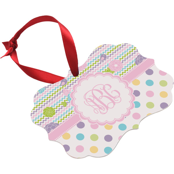 Girly Girl Christmas Ornament