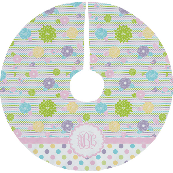 Custom Girly Girl Tree Skirt (Personalized)