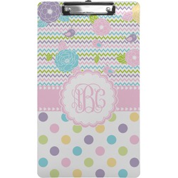 Girly Girl Clipboard (Legal Size) (Personalized)