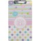 Girly Girl Clipboard (Legal Size) (Personalized)