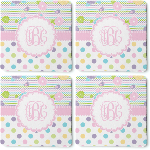 Girly Girl Coaster Rubber Back - Apvl