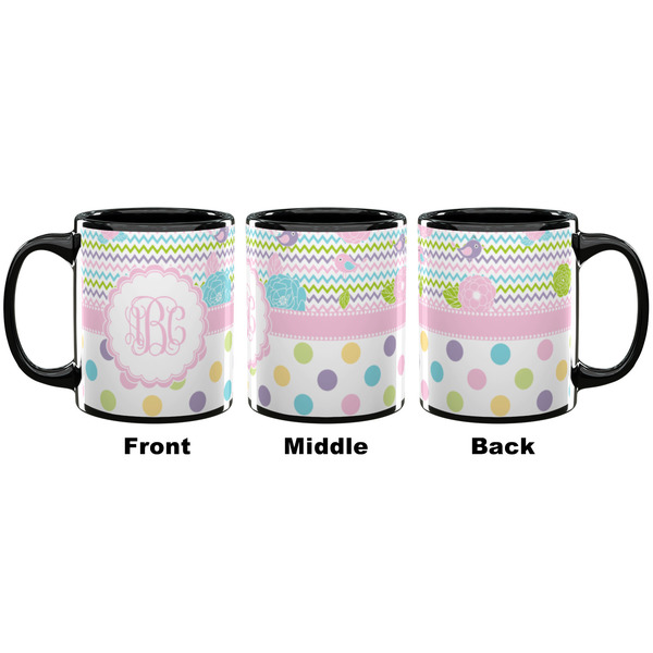 Girly Girl Coffee Mug - 11 oz - Black APPROVAL