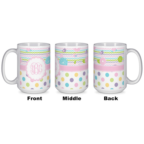 Girly Girl Coffee Mug - 15 oz - White APPROVAL