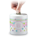 Girly Girl Coin Bank (Personalized)