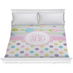 Girly Girl Comforter - King (Personalized)
