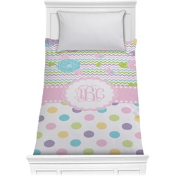 Girly Girl Comforter - Twin (Personalized)