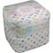 Girly Girl Cube Poof Ottoman (Top)