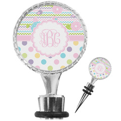Girly Girl Wine Bottle Stopper (Personalized)