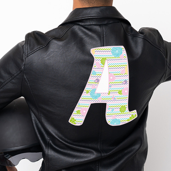 Girly Girl Custom Shape Iron On Patches - XXXL - APPROVAL