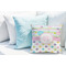 Girly Girl Decorative Pillow Case - LIFESTYLE 2