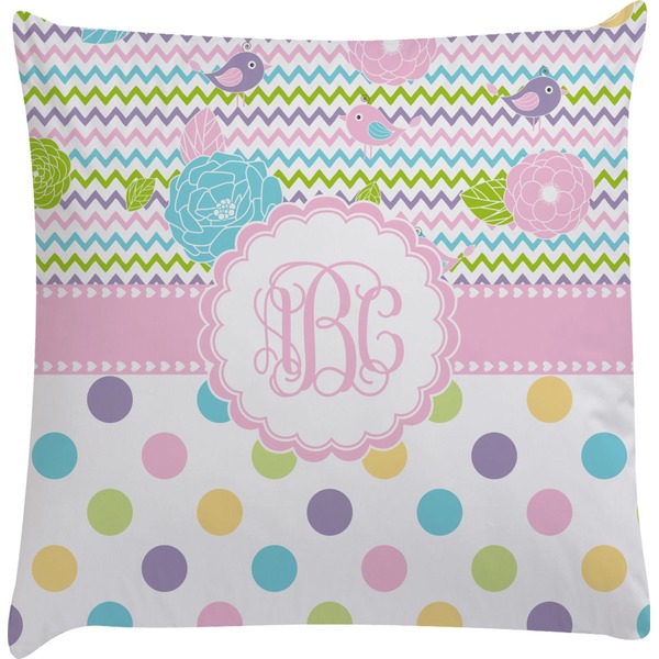 Custom Girly Girl Decorative Pillow Case (Personalized)