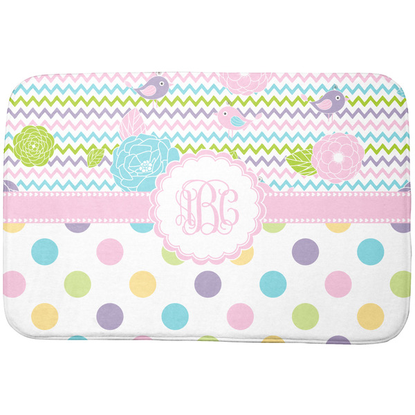 Custom Girly Girl Dish Drying Mat (Personalized)