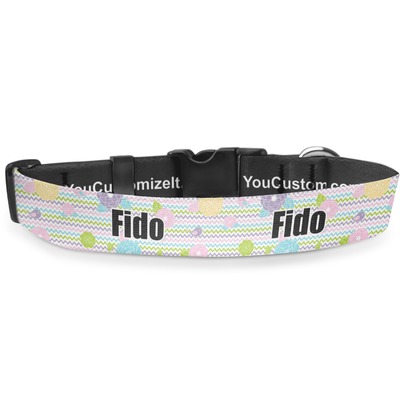 Girly Girl Deluxe Dog Collar (Personalized)