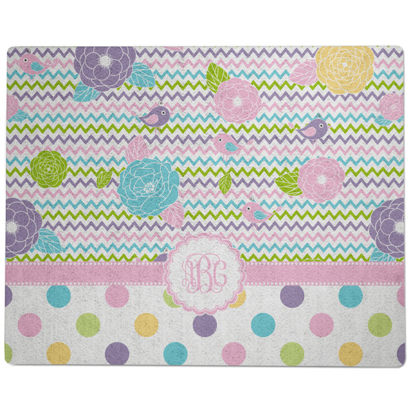 Girly Girl Dog Food Mat - Large without Bowls