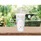 Girly Girl Double Wall Tumbler with Straw Lifestyle