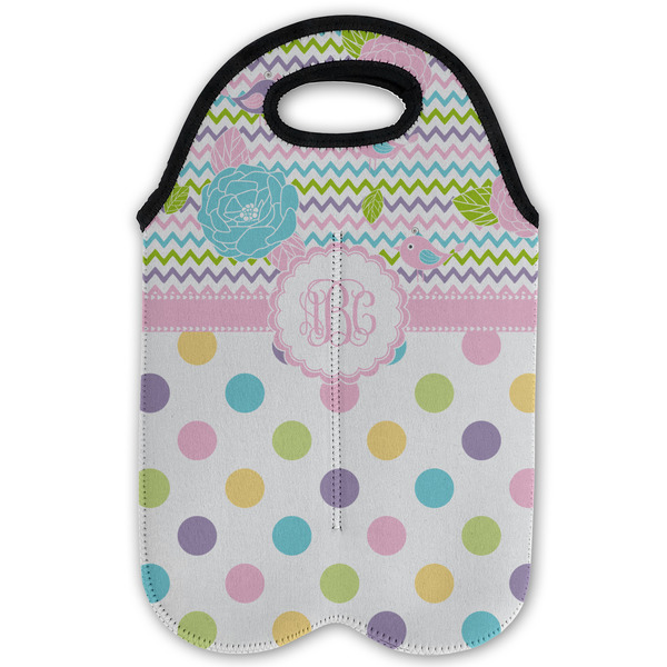 Girly Girl Double Wine Tote - Flat (new)