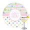 Girly Girl Drink Topper - Large - Single with Drink