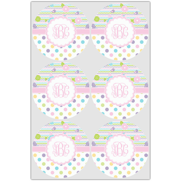 Girly Girl Drink Topper - XLarge - Set of 6