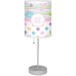 Girly Girl 7" Drum Lamp with Shade Linen (Personalized)