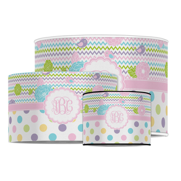 Girly Girl Drum Lampshades - MAIN
