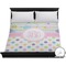 Girly Girl Duvet Cover - King (Personalized)