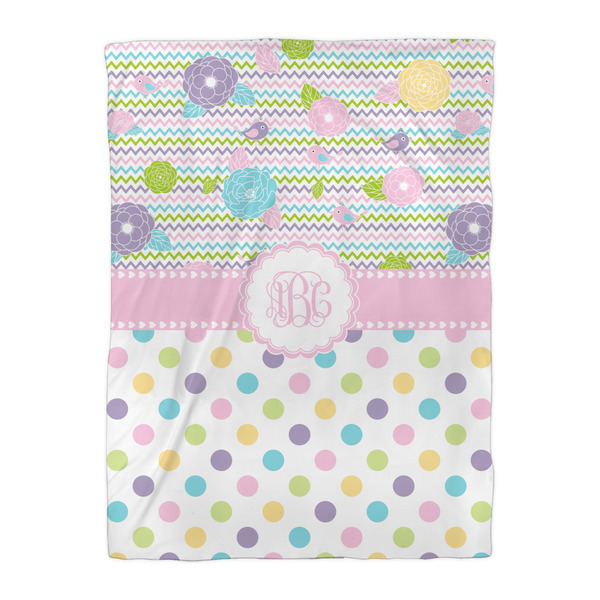 Girly Girl Duvet Cover - Twin XL - Front