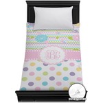 Girly Girl Duvet Cover - Twin (Personalized)