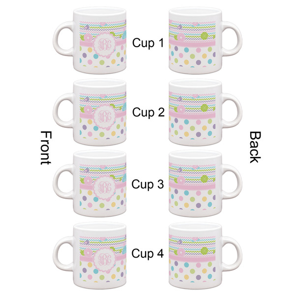 Girly Girl Espresso Cup Set of 4 - Apvl