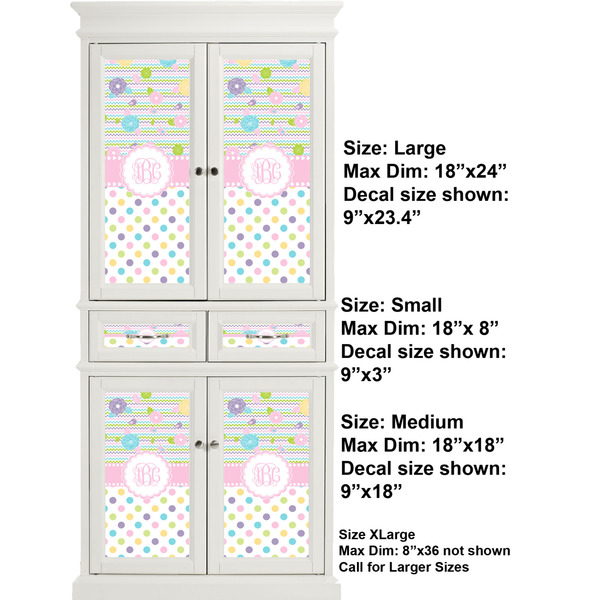 Girly Girl Full Cabinet (Show Sizes)