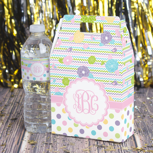 Girly Girl Gable Favor Box - In Context