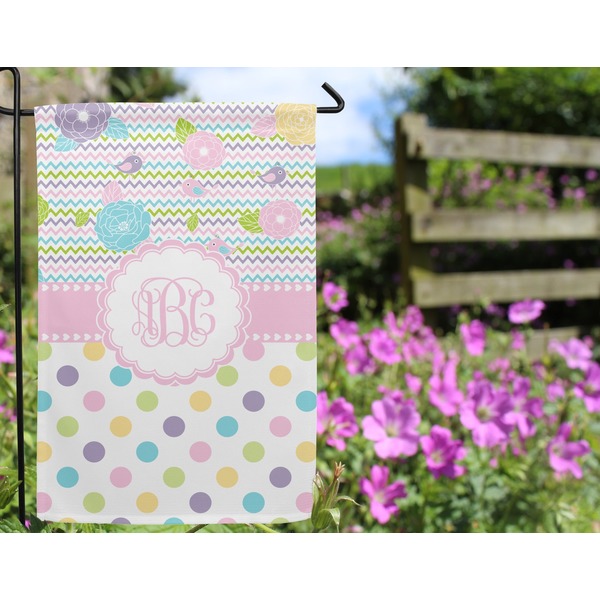 Girly Girl Garden Flag - Outside In Flowers