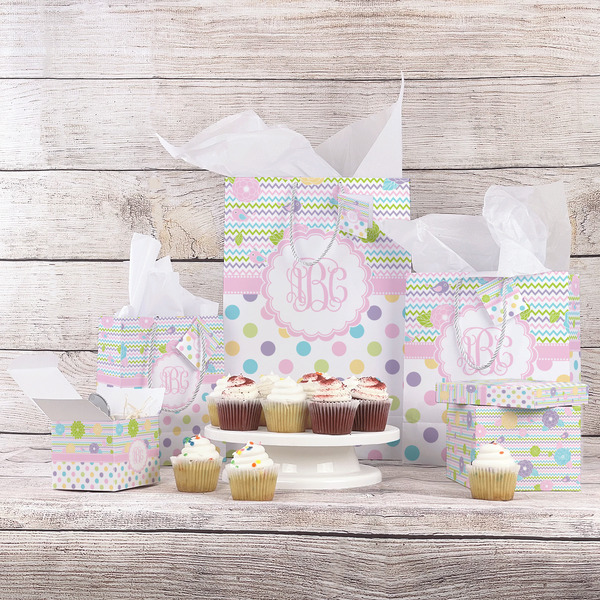 Girly Girl Gift Bags - In Context