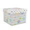 Girly Girl Gift Boxes with Lid - Canvas Wrapped - Medium - Front/Main