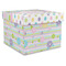Girly Girl Gift Boxes with Lid - Canvas Wrapped - XX-Large - Front/Main