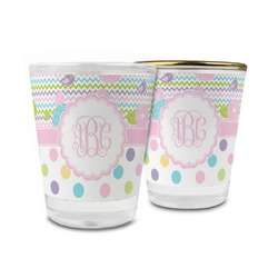 Girly Girl Glass Shot Glass - 1.5 oz (Personalized)