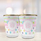 Girly Girl Glass Shot Glass - with gold rim - LIFESTYLE