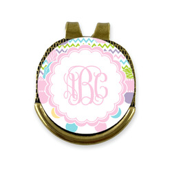 Girly Girl Golf Ball Marker - Hat Clip - Gold