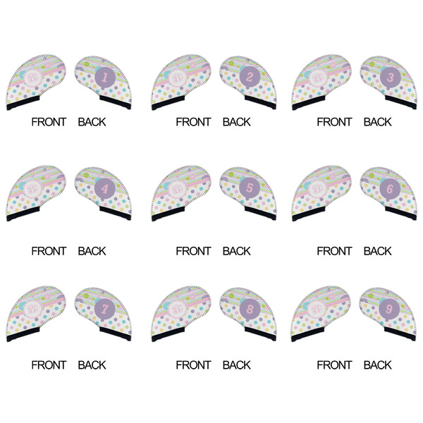 Girly Girl Golf Club Covers - APPROVAL (set of 9)