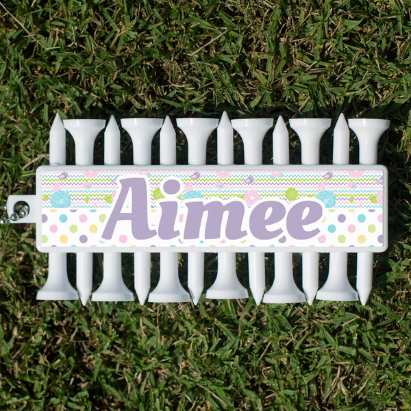 Custom Girly Girl Golf Tees & Ball Markers Set (Personalized)