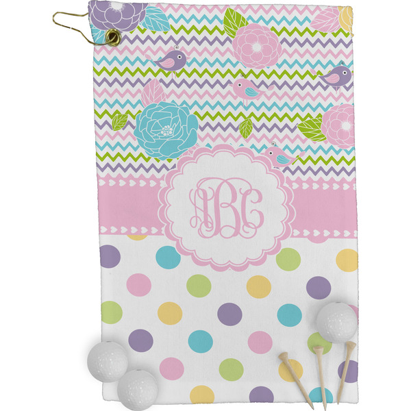 Girly Girl Golf Towel (Personalized)