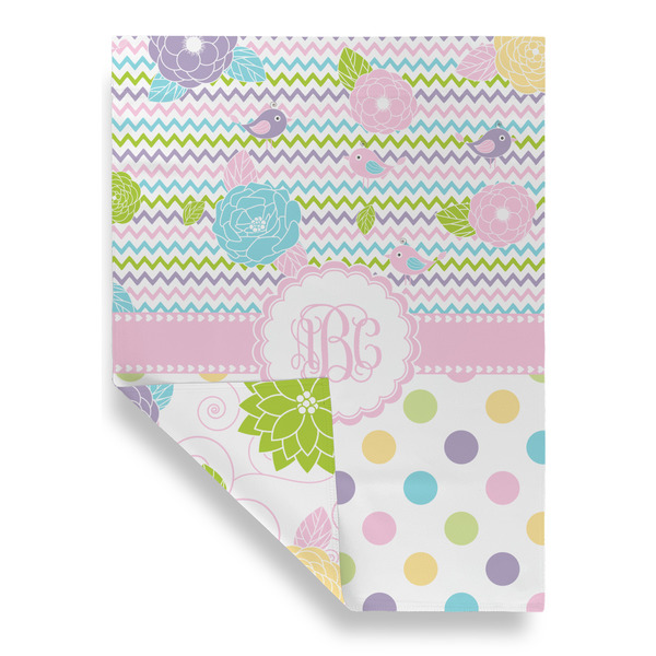 Girly Girl House Flags - Double Sided - FRONT FOLDED
