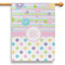 Girly Girl 28" House Flag (Personalized)
