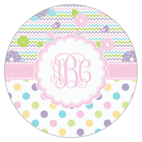 Girly Girl Icing Circle - Medium - Single