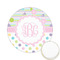 Girly Girl Printed Cookie Topper - 2.15" (Personalized)