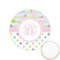 Girly Girl Printed Cookie Topper - 1.25" (Personalized)