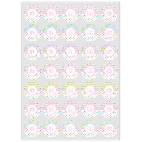 Girly Girl Icing Circle - XSmall - Set of 35