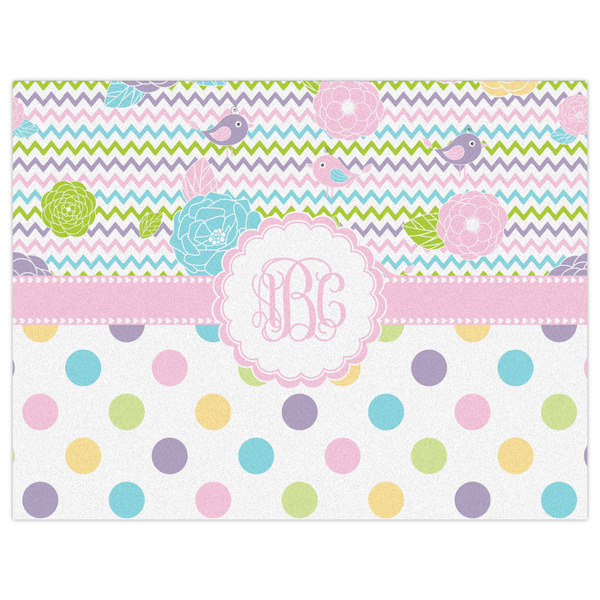 Girly Girl Indoor / Outdoor Rug - 6'x8' - Front Flat